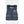 Cryopush blue compression vest with front zipper and striped side straps