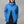 FjallRaven blue quilted hooded jacket with front zipper and logo patch