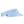 Light blue Mission perforated athletic visor with adjustable strap