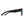 Side profile of Smith Optics black sunglasses with blue reflective lenses