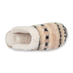 Acorn Women's Faux Fur Fairisle Clog