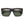 Smith Optics sunglasses with a grey tortoise frame and dark green lenses
