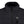 DeWalt black quilted heated vest with power button and zippered chest pocket