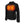 DeWalt black heated softshell jacket with glowing orange heating elements on the chest
