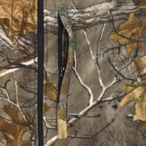 DeWalt camouflage fleece jacket with zippered pocket