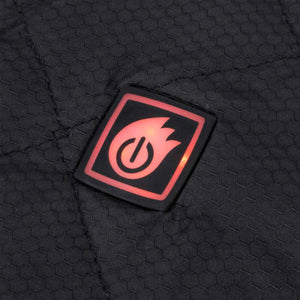 DeWalt heated jacket power button with red LED indicator