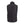 Back view of a black DeWalt quilted vest with a large pocket