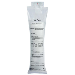 Gobi Heat 450ml ice pack for water circulation cooling clothing with usage instructions and safety warnings