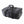 AO Coolers black carbon fiber textured soft cooler bag with top carry handles and zippered front pocket