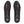 Pair of black Digitsole smart insoles with red circuit board graphics