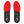 Digitsole Warmseries V6 heated insoles with red and black design