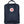 Navy blue Fjallraven Kanken backpack with top handles and front pocket
