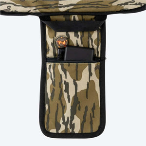 Mobile Warming camo battery pocket with power bank and control button