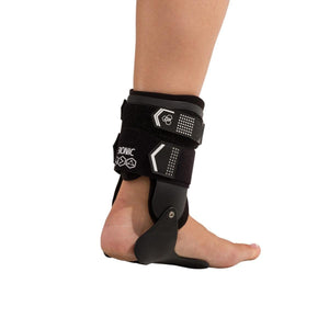 DonJoy Bionic ankle brace worn on a human foot