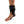 DonJoy black ankle brace worn on a human foot and lower leg
