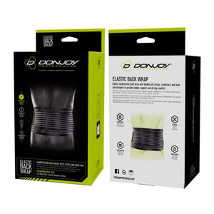 DonJoy Performance elastic back wrap product packaging