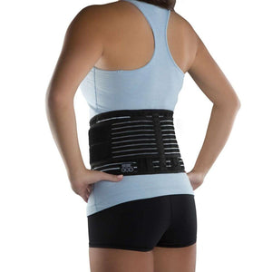 DonJoy Bionic back support brace worn around the waist