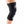 DonJoy black compression knee brace with adjustable straps worn on a leg