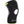 DonJoy black knee sleeve with open patella and neon yellow trim
