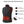 Black heated vest showing three temperature settings and USB power source requirements