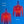 Anatomical diagram showing back waist and chest heating zones on a human torso