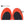 Pair of shoe insoles with size guide markings and scissors icon indicating they are cuttable to size