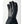 Hestra black leather and fabric glove