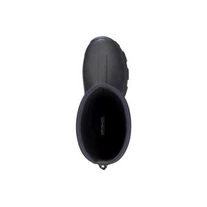 Top view of a black Dryshod rubber boot