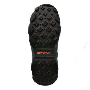 Black Dryshod waterproof boot treaded rubber outsole
