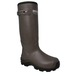 Dryshod Destroyer brown waterproof rubber work boot