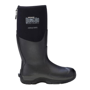 Dryshod Dungho black waterproof rubber work boot