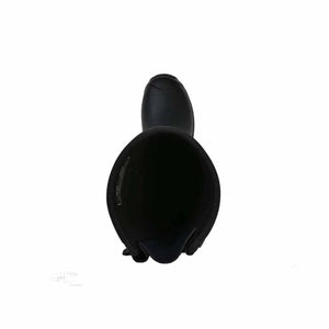 Top down view of a black Dryshod boot
