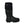 Dryshod black waterproof rubber work boot with side strap