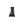 Dryshod black rubber ankle boot front view