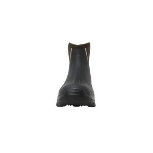 Dryshod black rubber ankle boot front view
