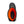 Top view of a black Dryshod boot with a bright orange interior lining