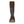 Back view of a brown Dryshod rubber boot with a thick treaded sole