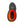 Top view of a black Dryshod waterproof boot with a bright orange interior lining