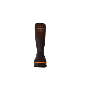 Dryshod Nanotoe Gusset brown and black waterproof work boot