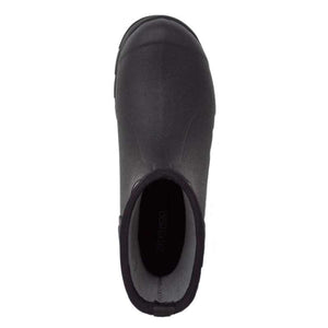 Top view of a black Dryshod rubber boot