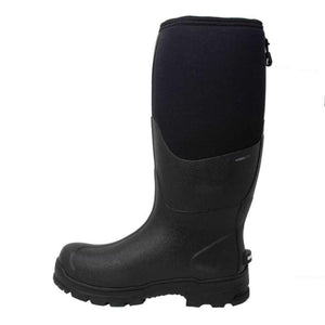 Dryshod black waterproof rubber work boot