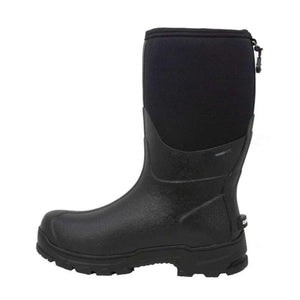 Dryshod black waterproof rubber boot with neoprene upper