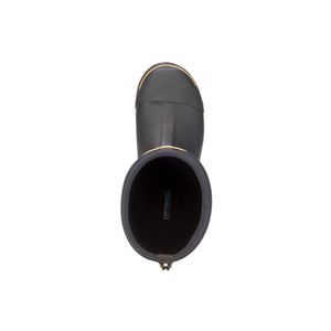 Top view of a black Dryshod rubber boot
