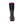 Rear view of black Dryshod rubber boot with pink trim and sole detail