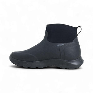 Dryshod black ankle boot with Hydrokote finish and pull tab