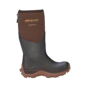 Dryshod Haymaker Hi brown and black waterproof insulated boot