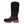 Dryshod black and pink waterproof rubber boot with Hydrokote branding