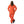 Back view of woman wearing bright orange DSG Outerwear jacket and pants