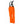 DSG Outerwear bright orange snow pants with black suspenders