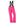 DSG Outerwear pink ski pants with black suspenders